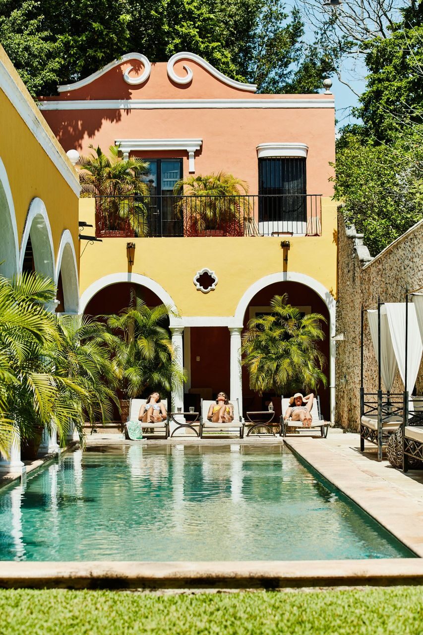 Afternoon swim, Hotel Hacienda VIP